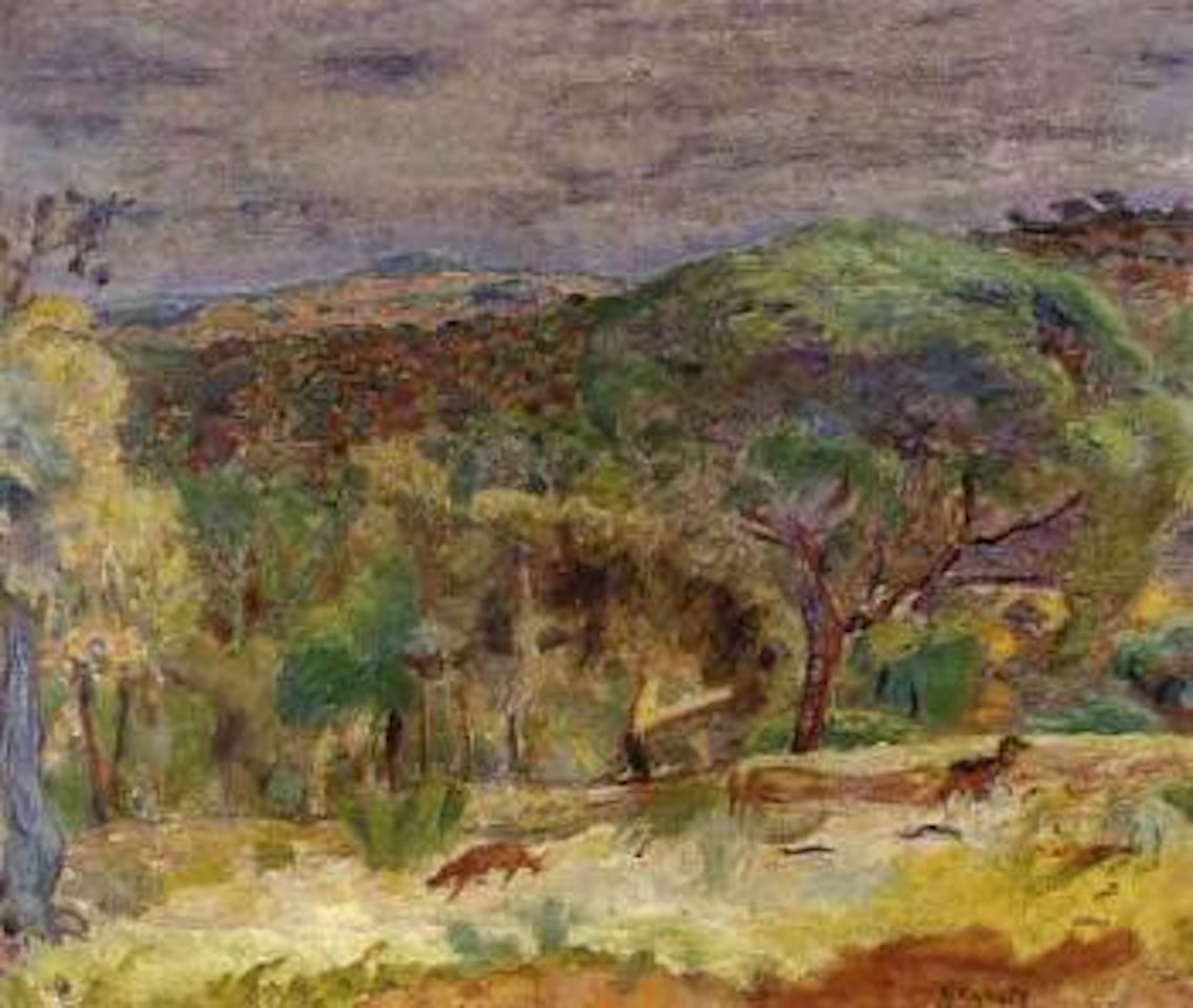 Le ravin by Pierre Bonnard