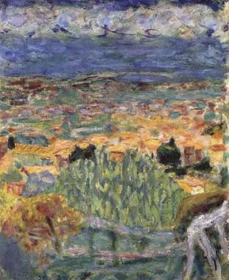 Vue de Cannet by Pierre Bonnard