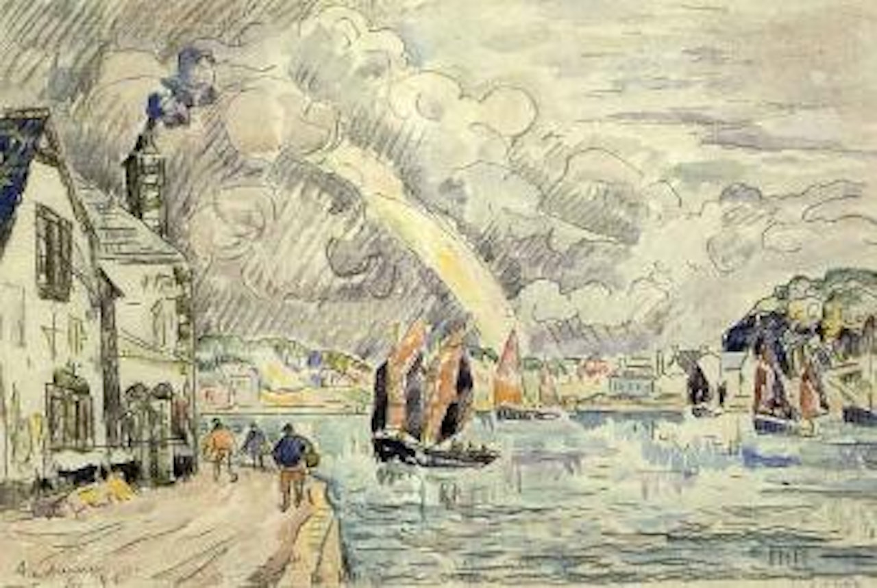 Audierne by Paul Signac