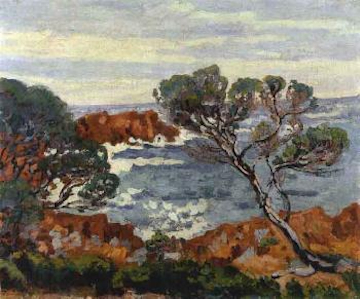 Agay, les rochers rouges by Armand Guillaumin