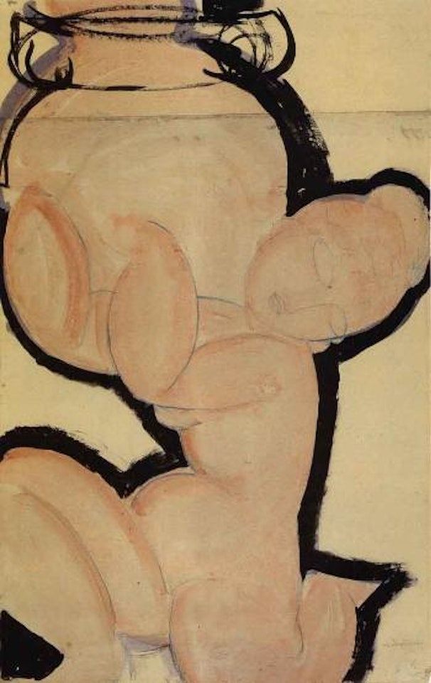 Cariatide by Amedeo Modigliani