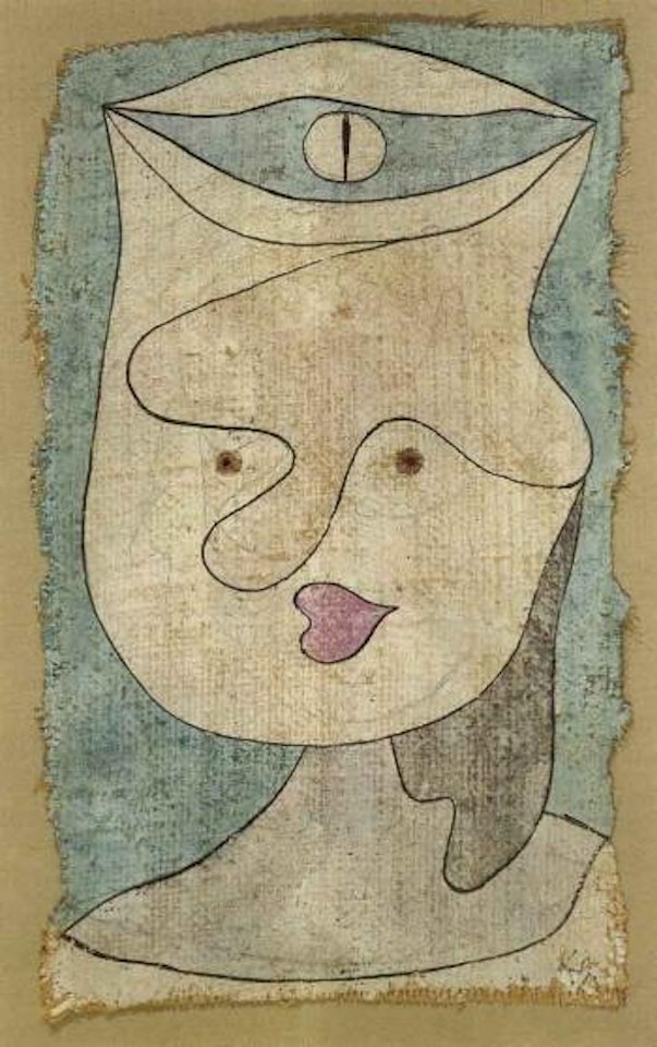Watched girl by Paul Klee