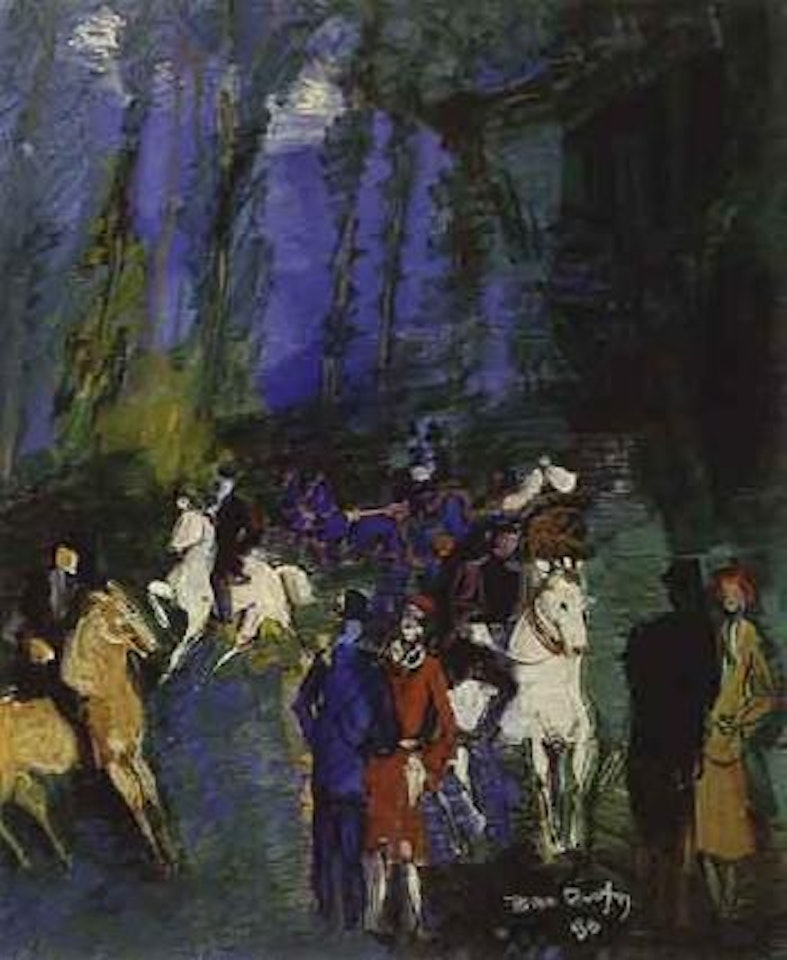 Bois de Boulogne by Jean Dufy