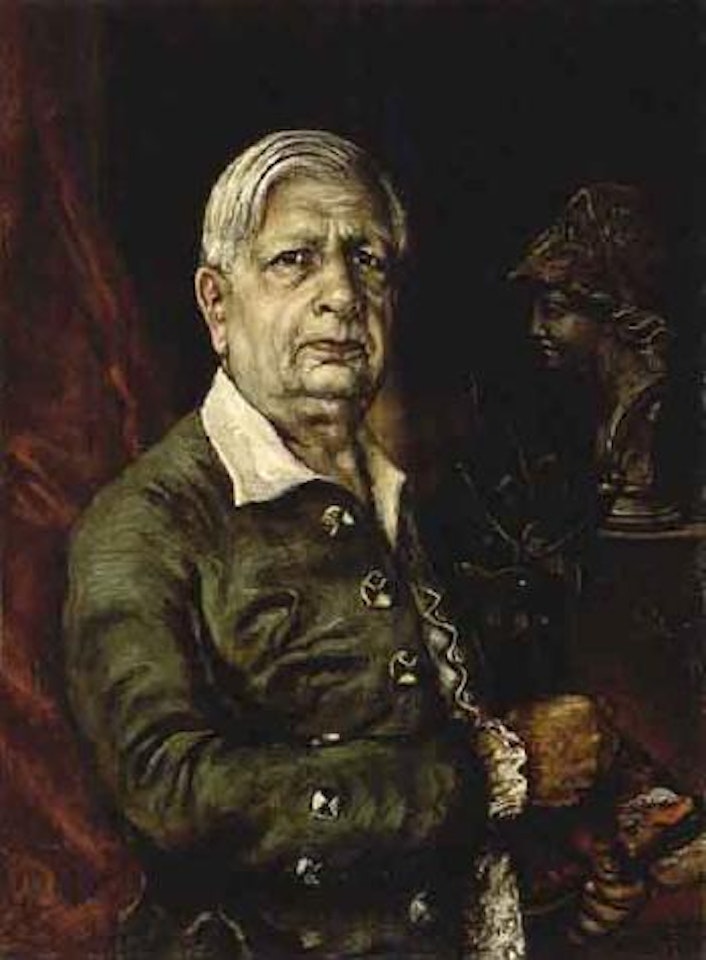 Autoritratto con testa di Minerva - Self-portrait with head of Minerva by Giorgio de Chirico