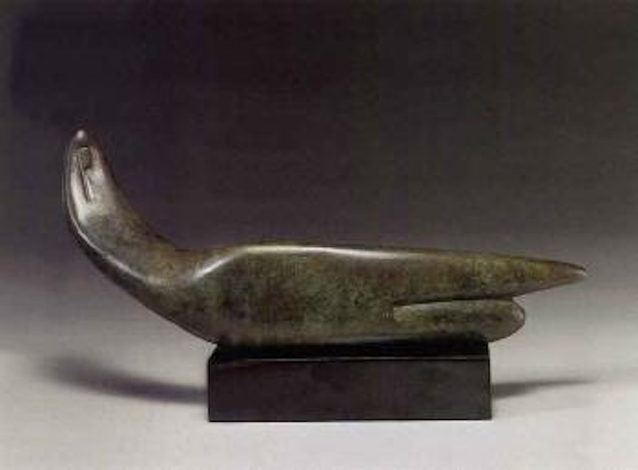 Lying horizontal by Alexander Archipenko
