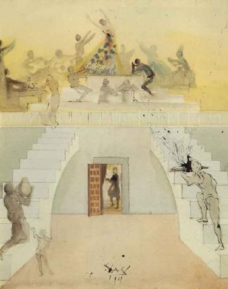 Triumph of the toreador by Salvador Dali