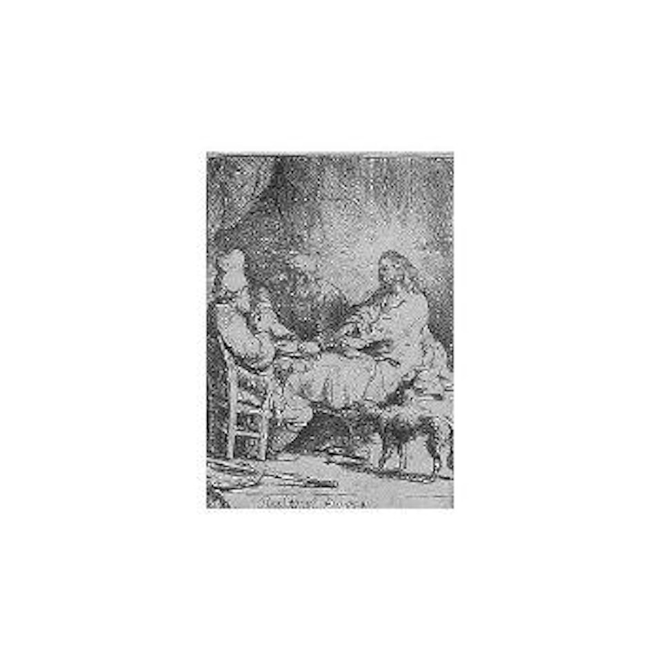 Christ at Emmaus by Attributed to Rembrandt Harmensz van Rijn