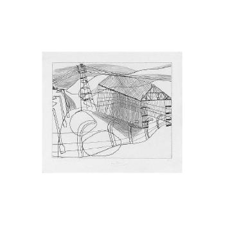 Ici shed by Ben Nicholson, O.M.