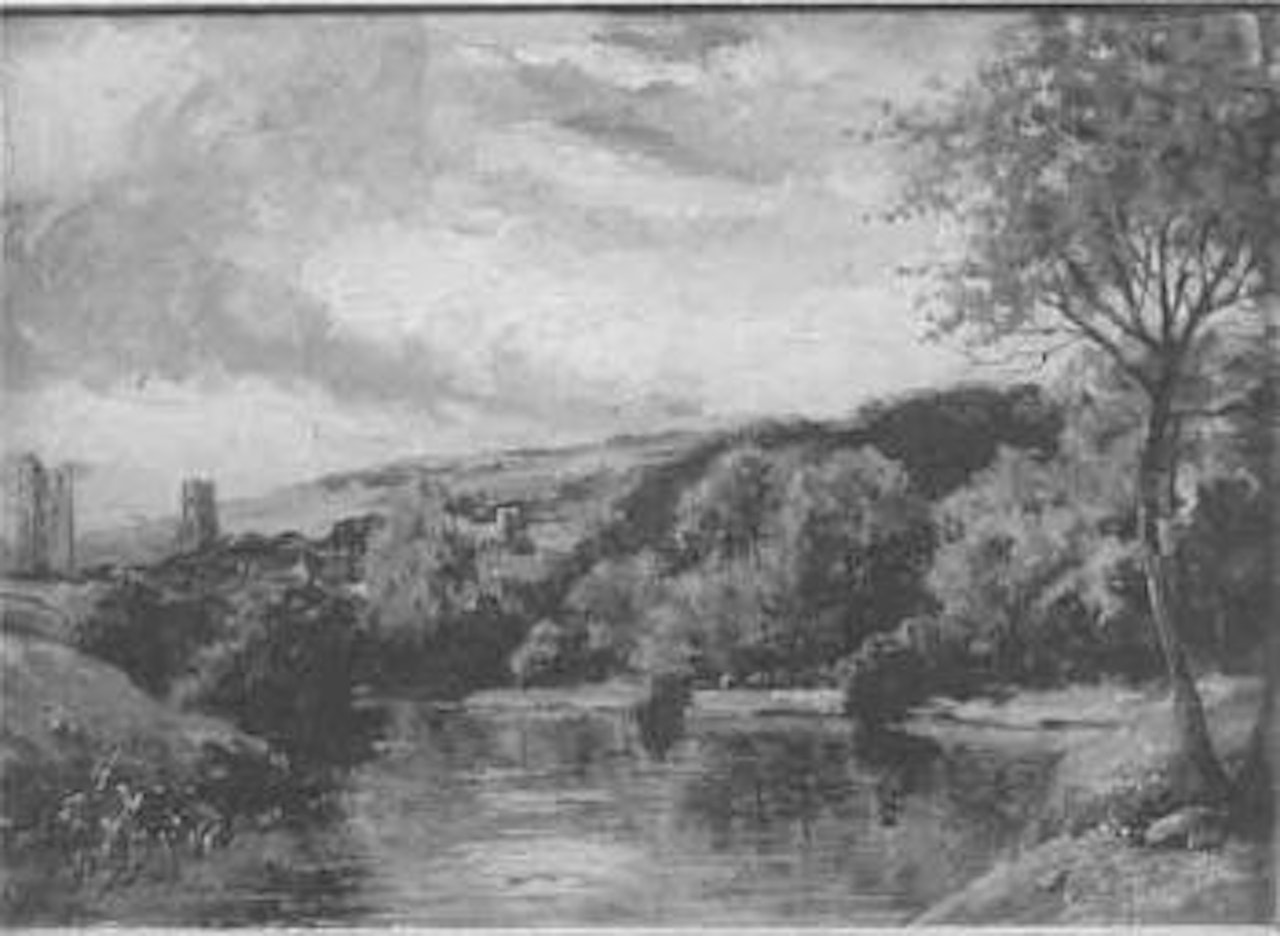 On the River Stour by Campbell Mellon
