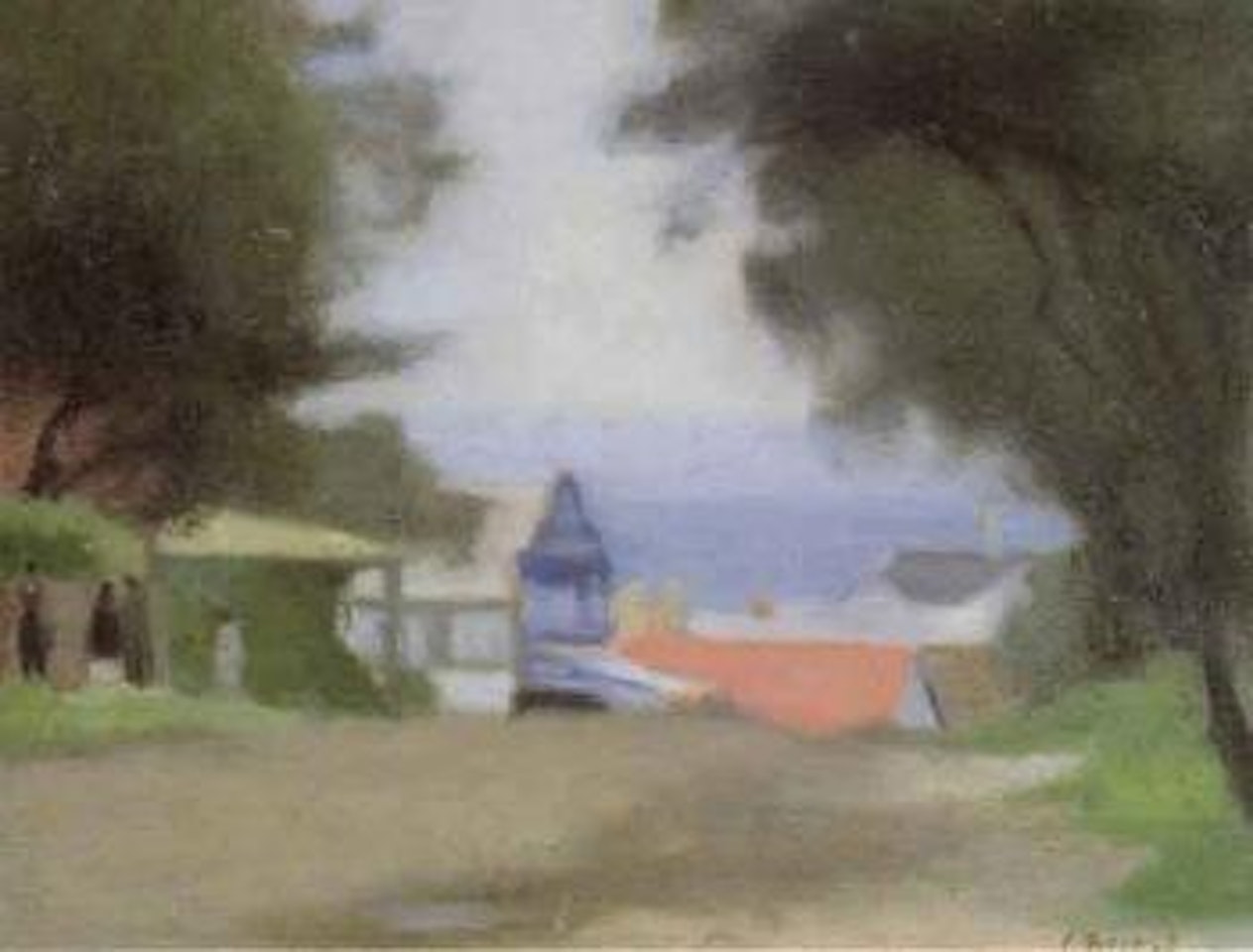 Bay Road, Sandringham by Clarice Beckett