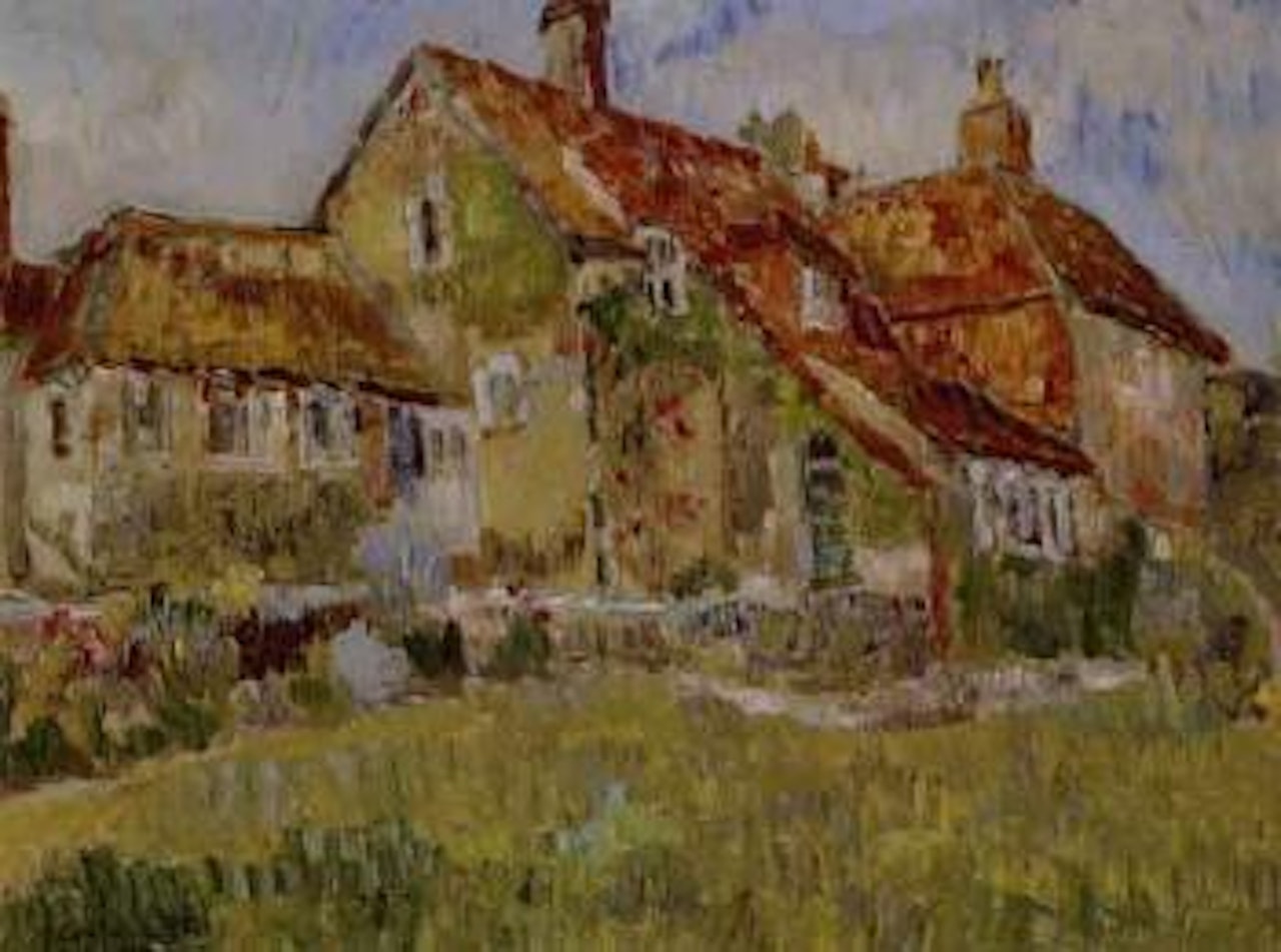 Brook Corner, Sussex by Grace Cossington Smith