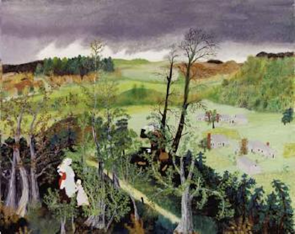 Lookout, 1777 Vermont by Grandma Moses