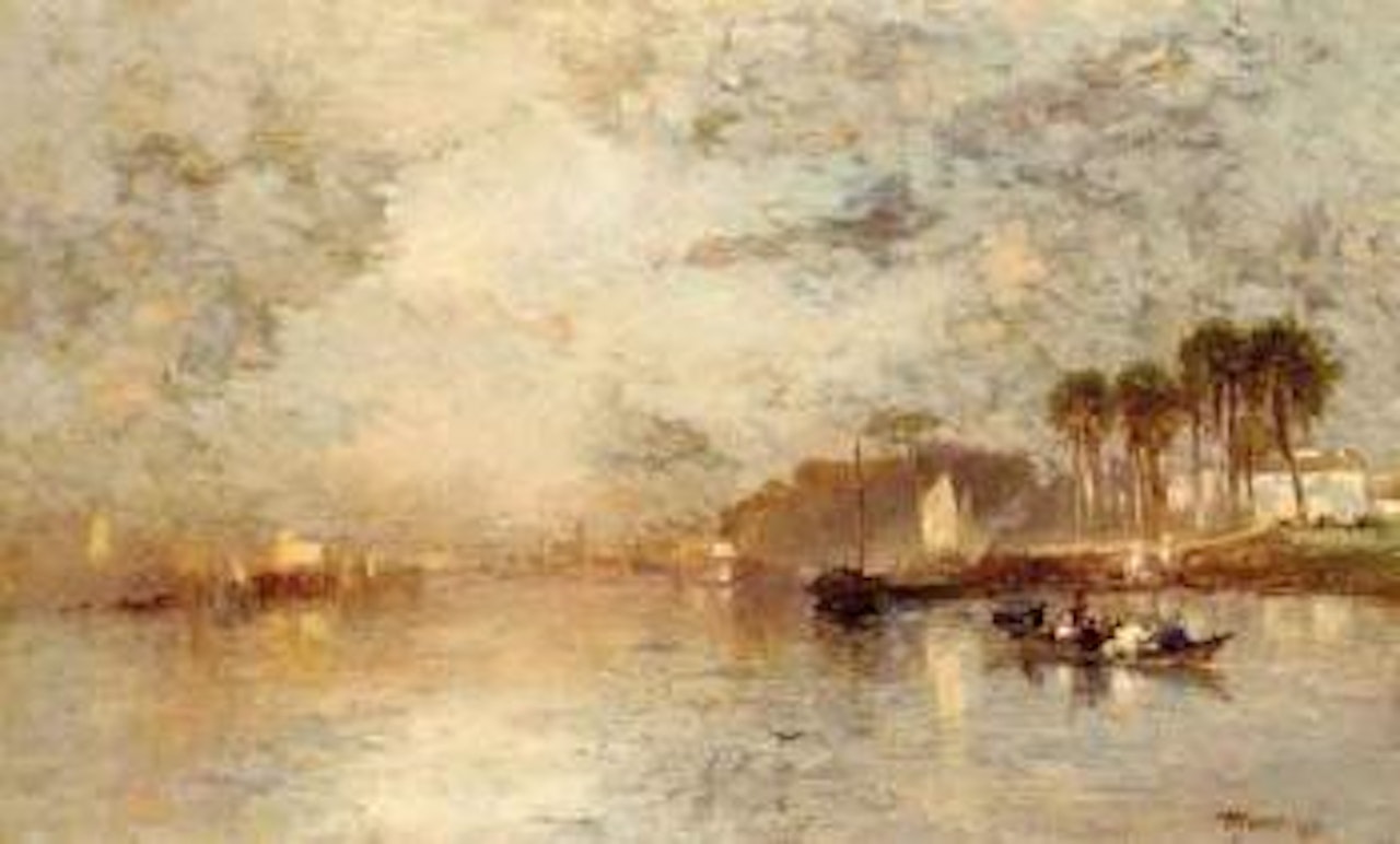 On the St. John's River, Florida by Thomas Moran