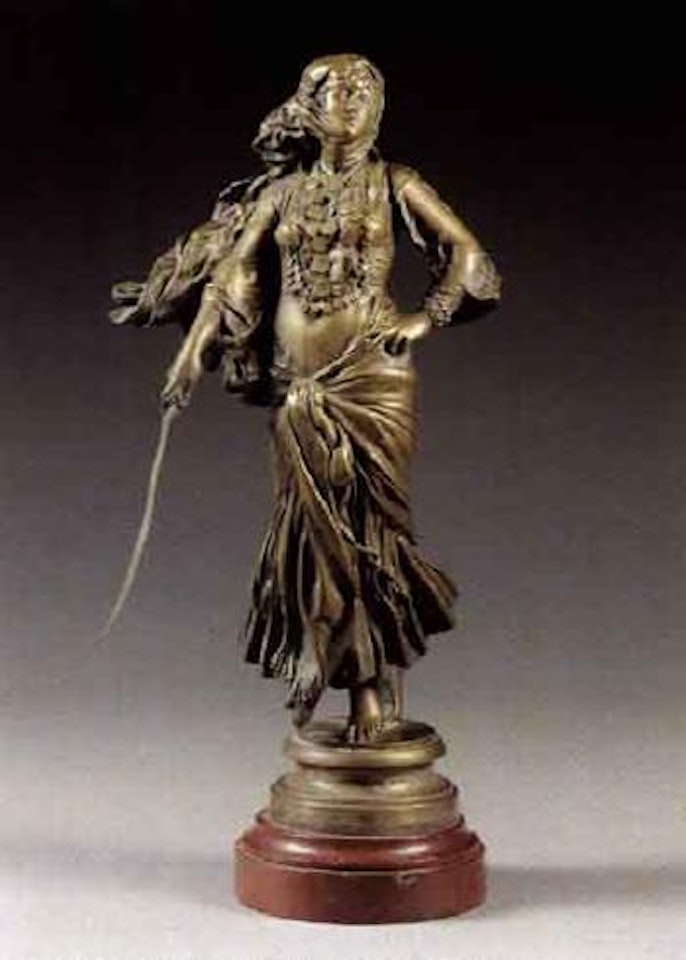 Oriental dancer by Marius Jean Antonin Mercie