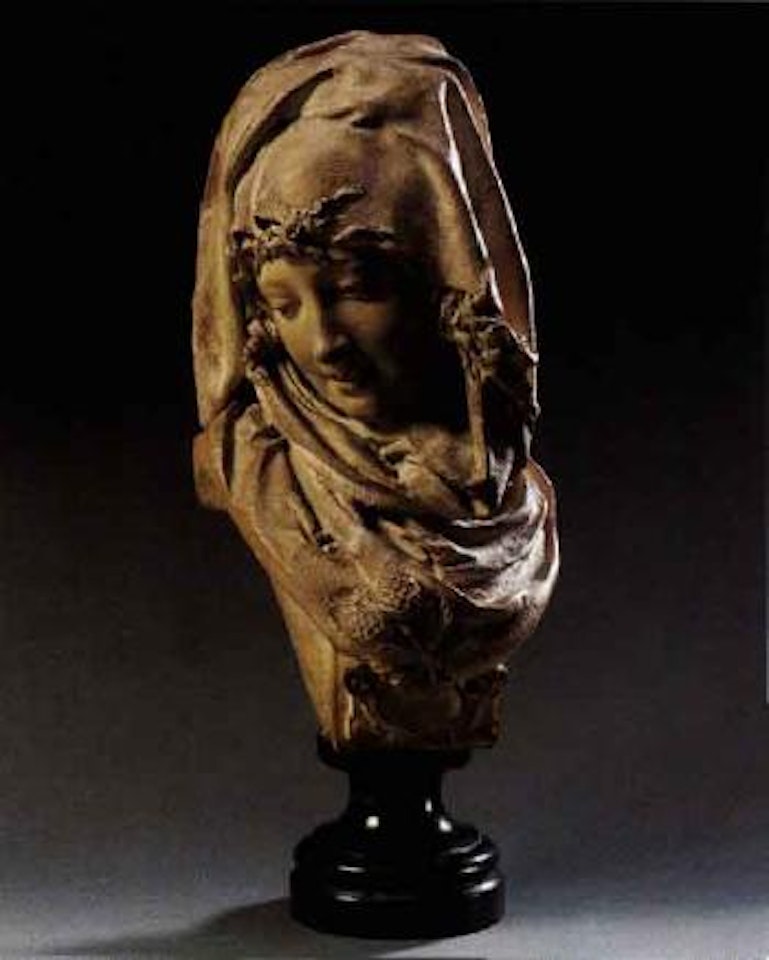Fantasy bust of winter by Albert-Ernest Carrier-Belleuse