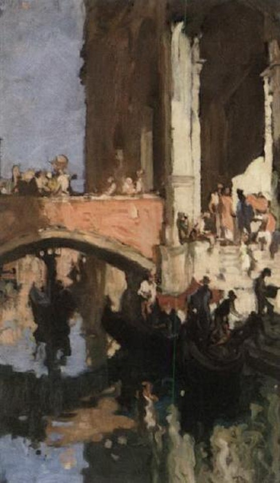 Rio S Rocco Venice by Sir Frank Brangwyn