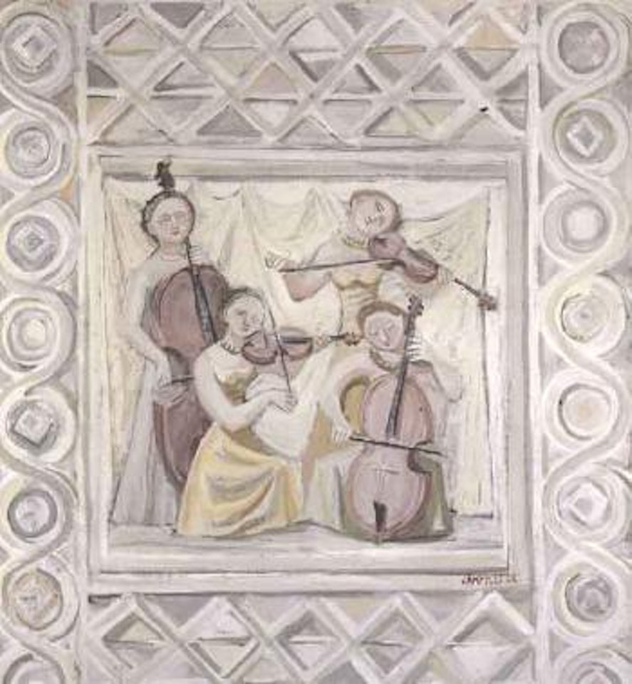 Four musicians by Massimo Campigli