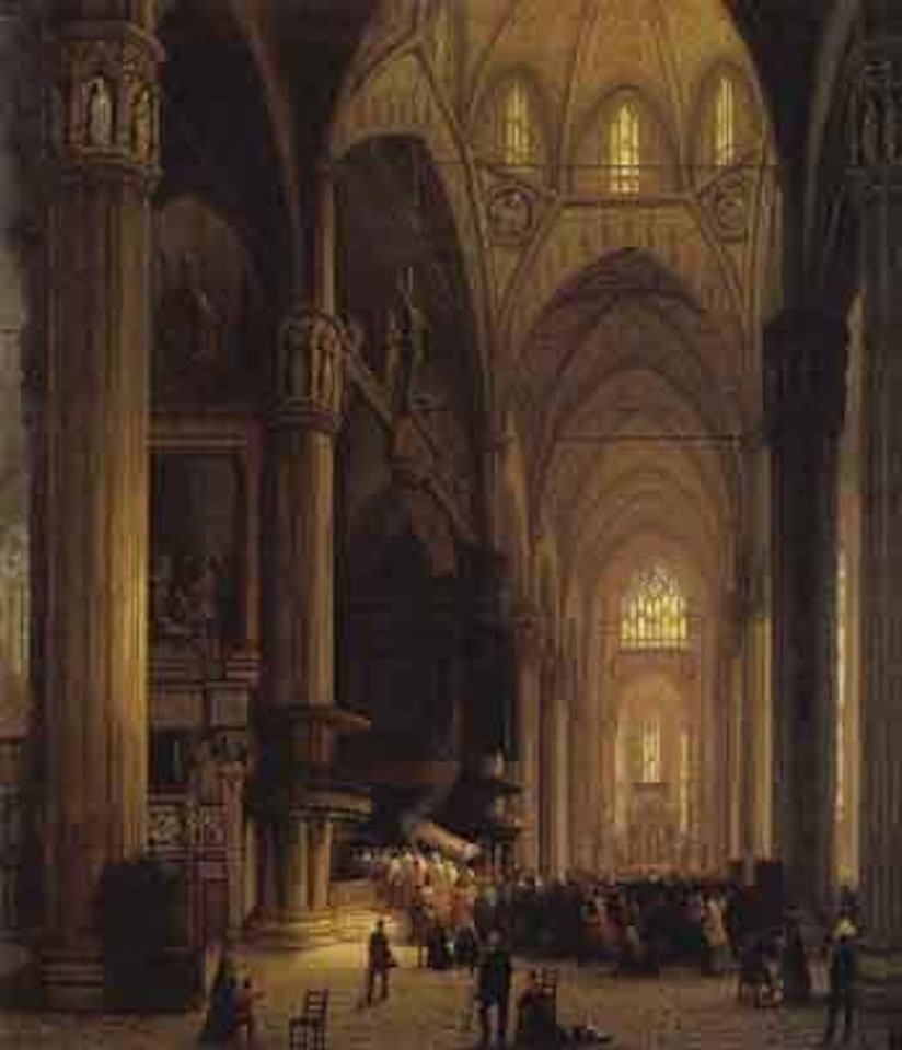 Interior of Milan Duomo by Carlo Canella