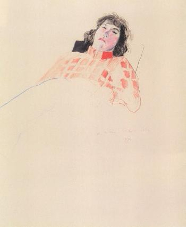 John St Clair by David Hockney
