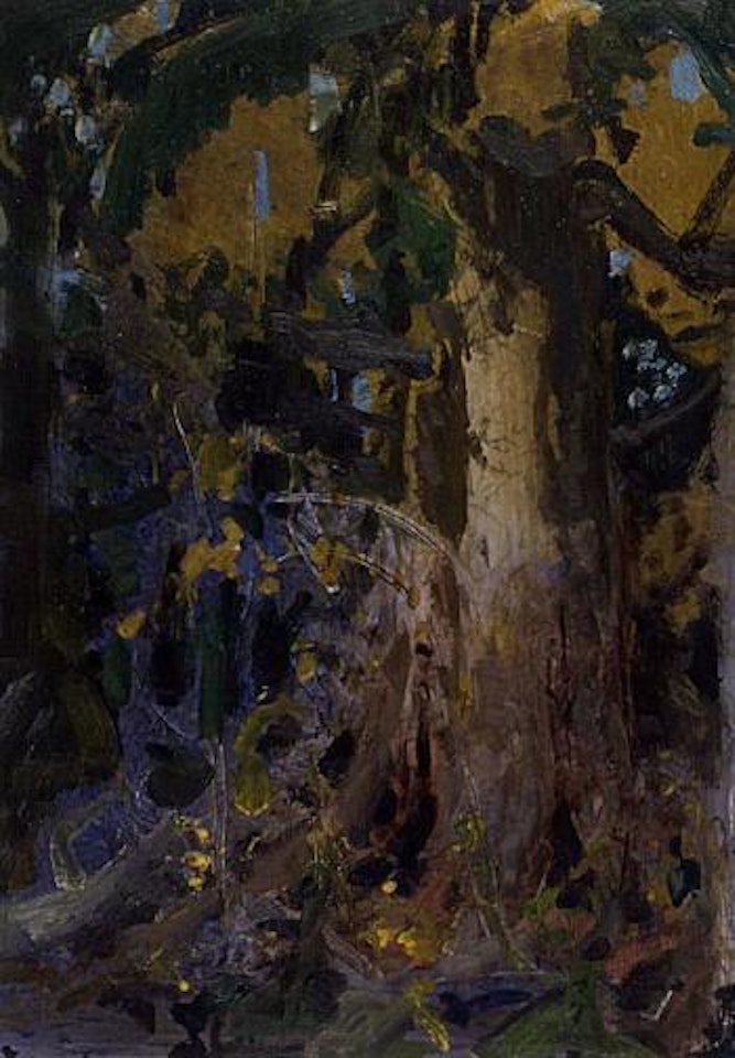BC forest by Arthur Lismer
