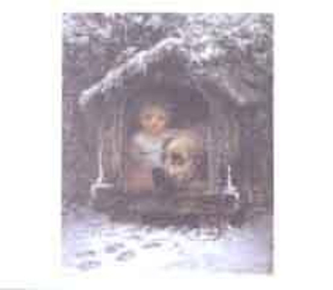 Keeping warm by Joseph Henry Sharp