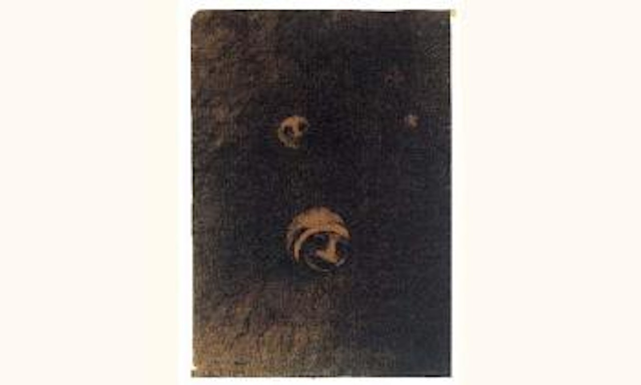 Trois tetes astrales by Odilon Redon