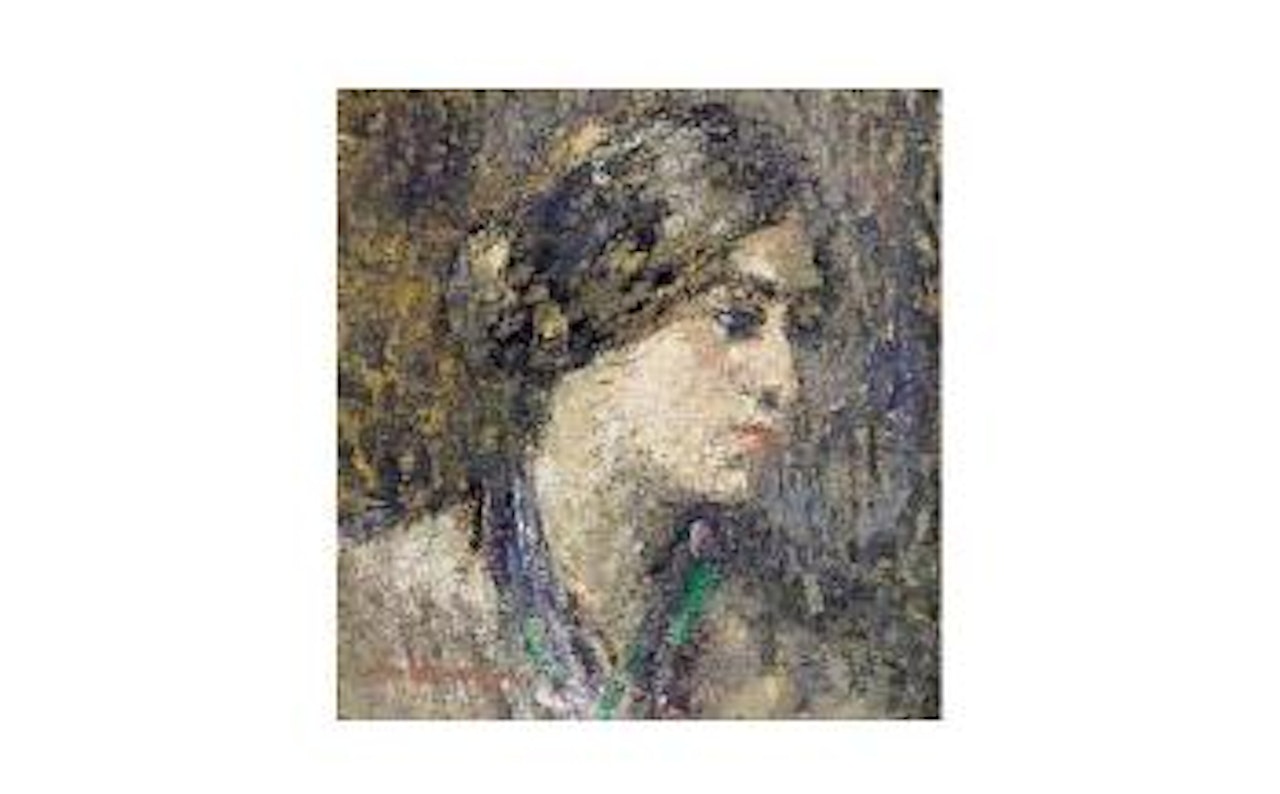 Cravate verte by Kees van Dongen
