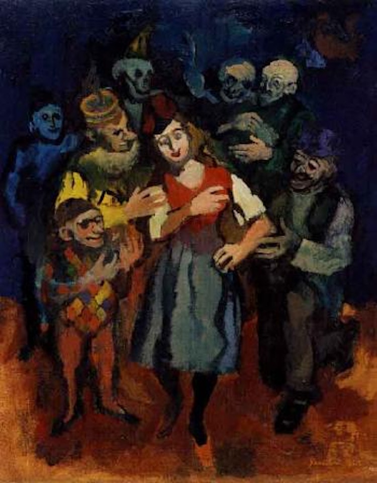 Susanna and the elderly by Franco Gentilini
