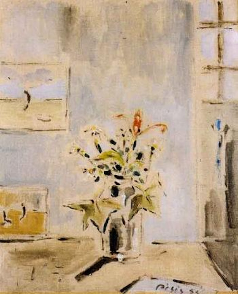 Flowers by Filippo de Pisis