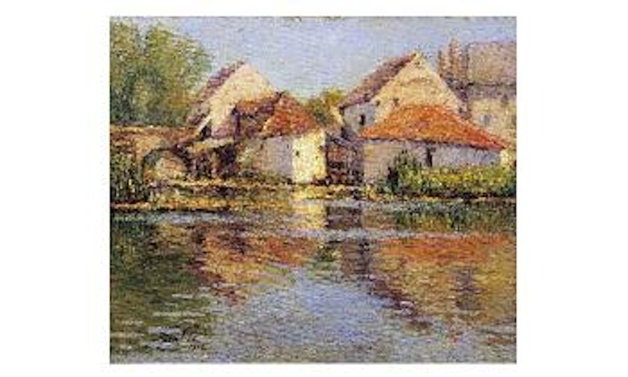 Vieux moulins de Moret by Francis Picabia