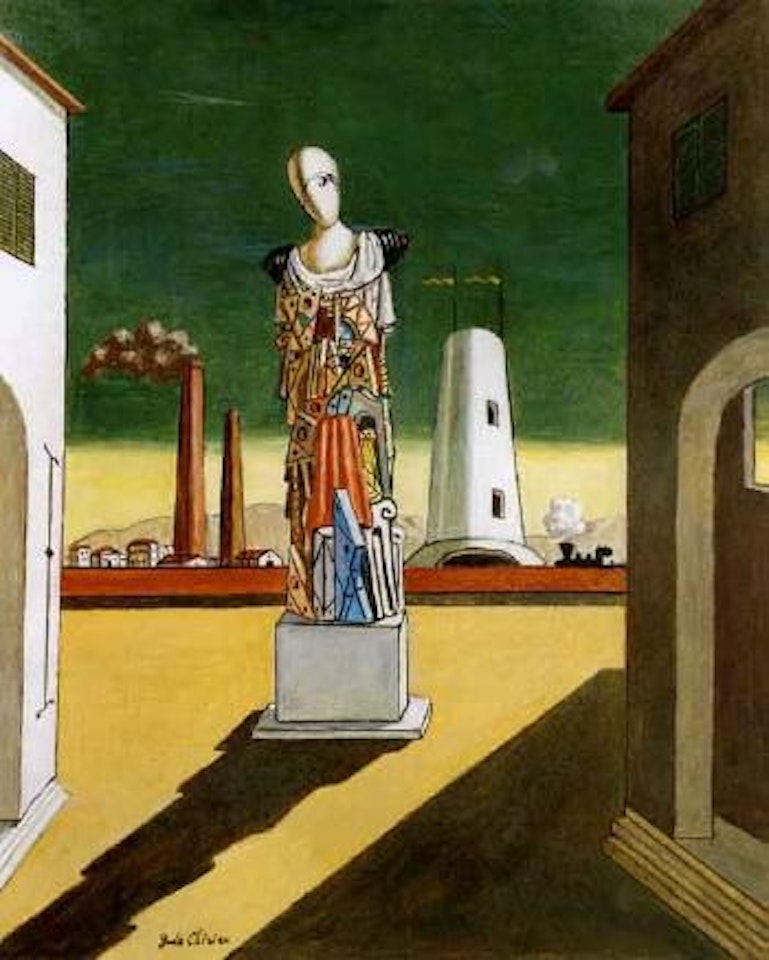 The great metaphysician by Giorgio de Chirico