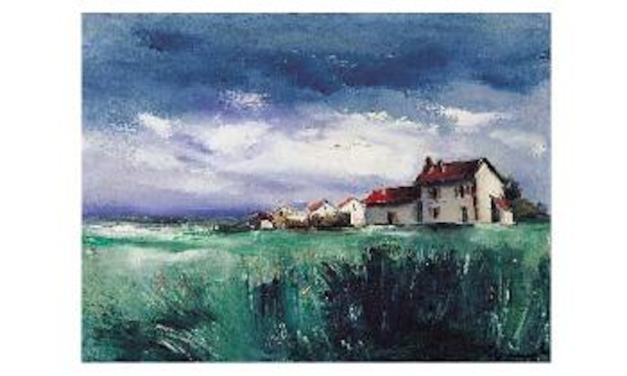 Le hameau by Maurice de Vlaminck