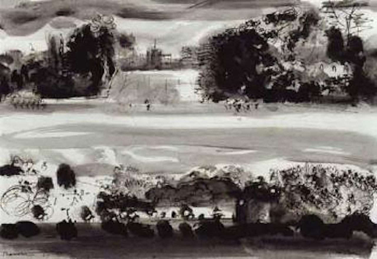 Rousham, Oxfordshire by John Piper