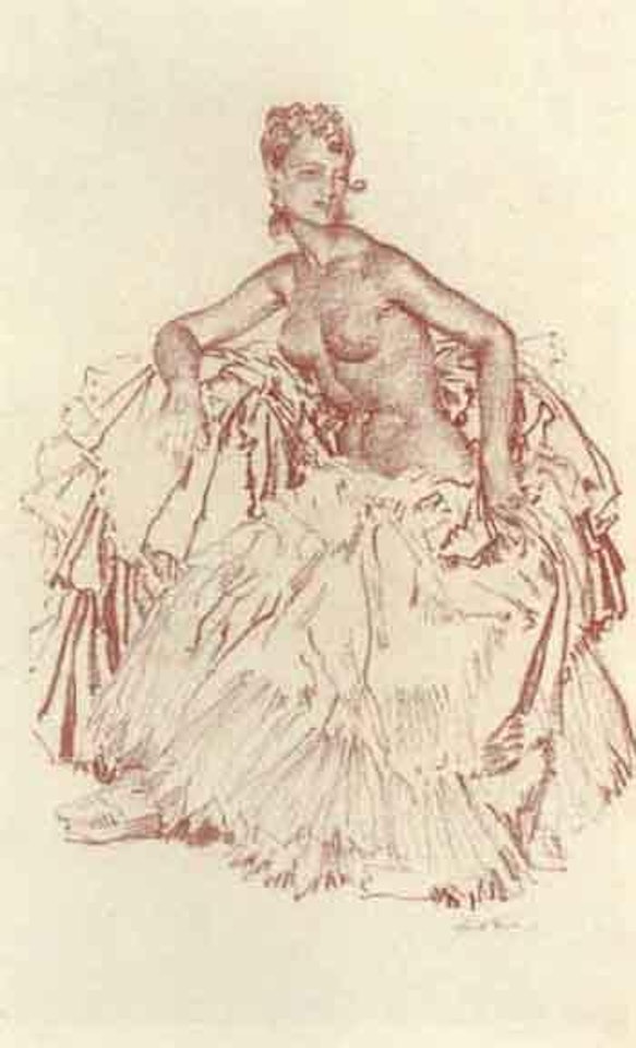 Augustina by William Russell Flint