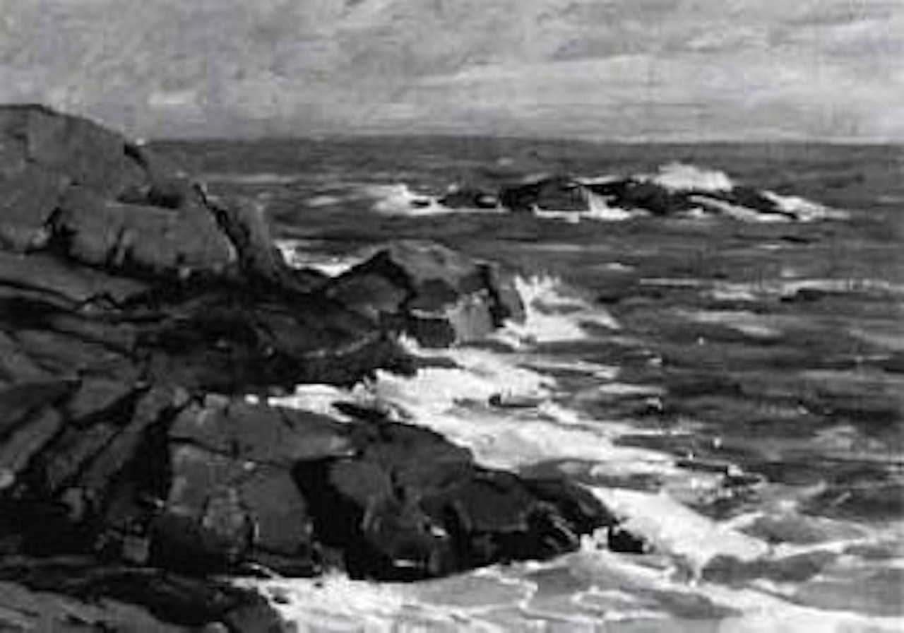 Coastal view by Aldro Thompson Hibbard