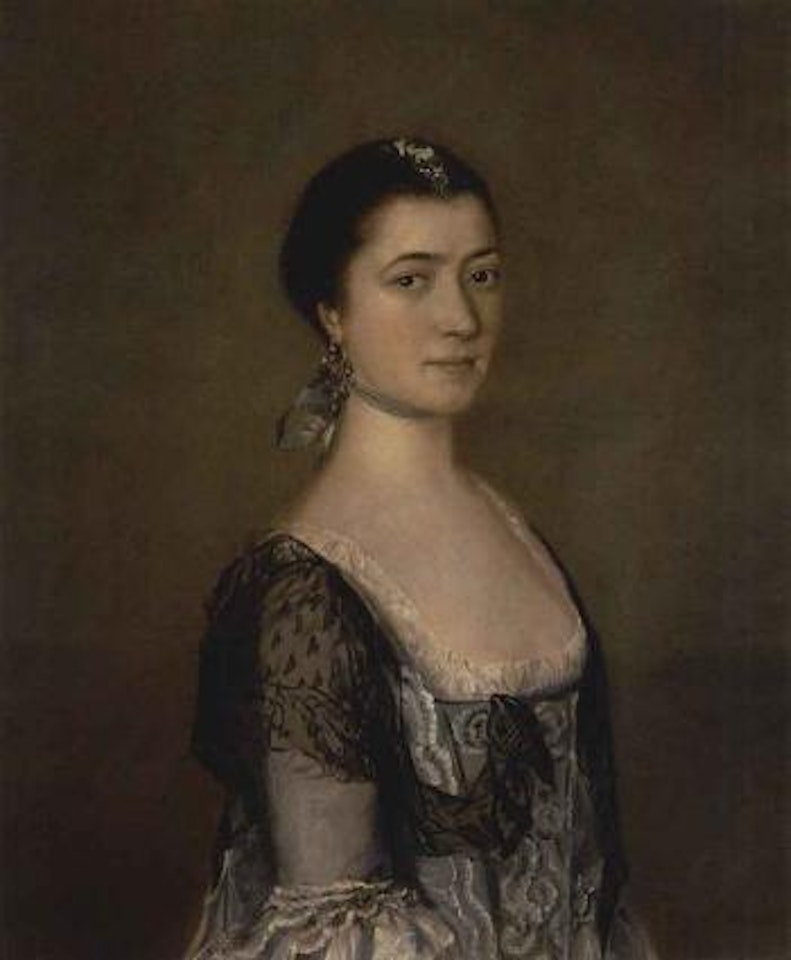 Portrait of Miss Elizabeth Edgar by Thomas Gainsborough