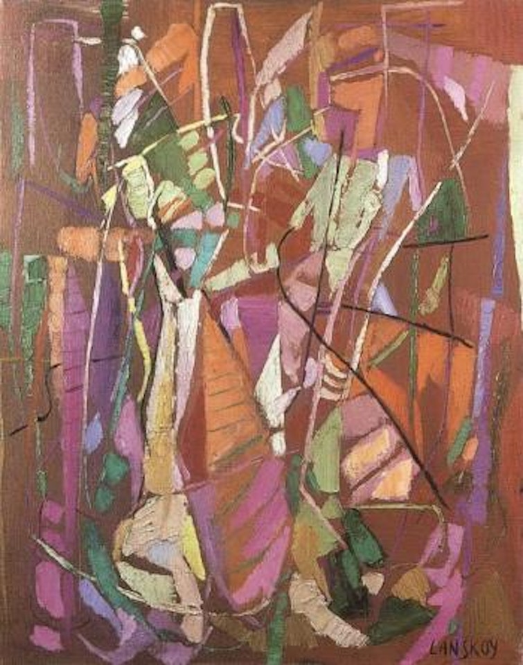 Le baiser rassurant by André Lanskoy