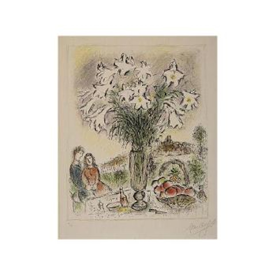 Arums by Marc Chagall