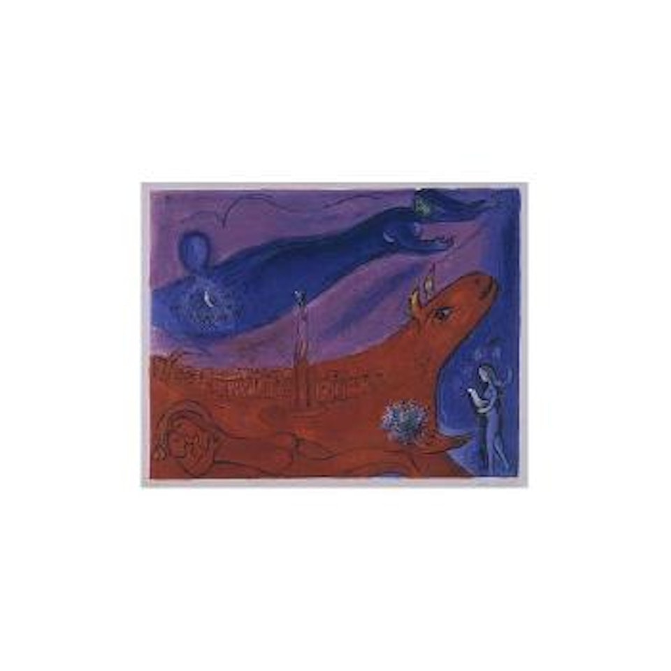 Bastille by Marc Chagall