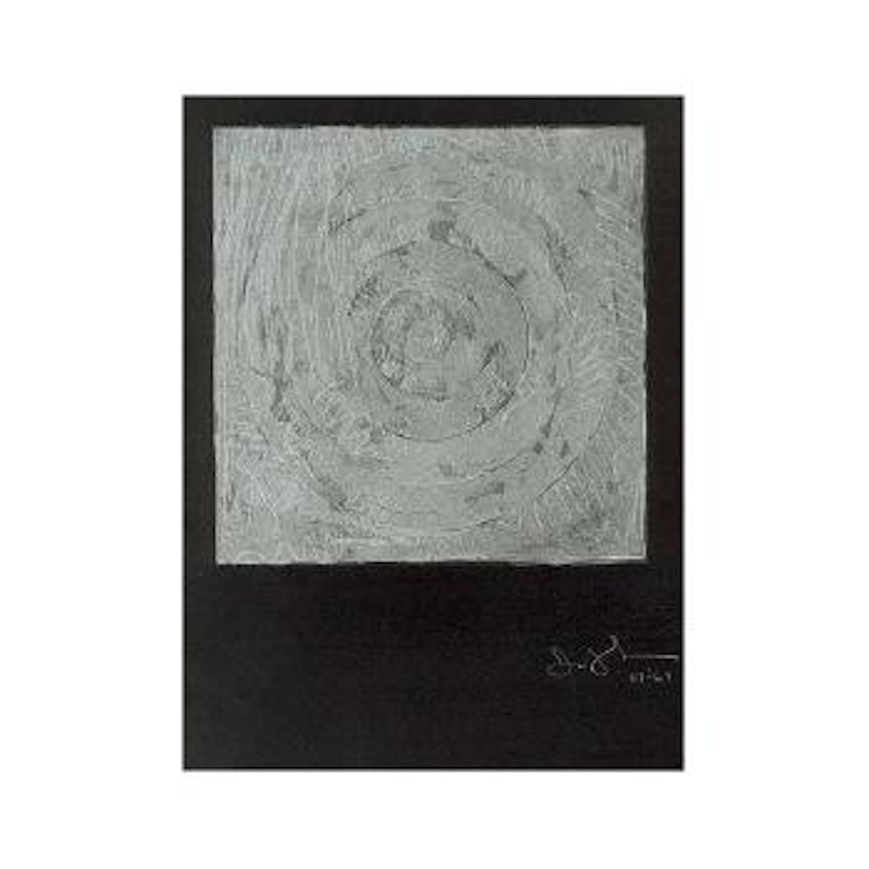 White target by Jasper Johns