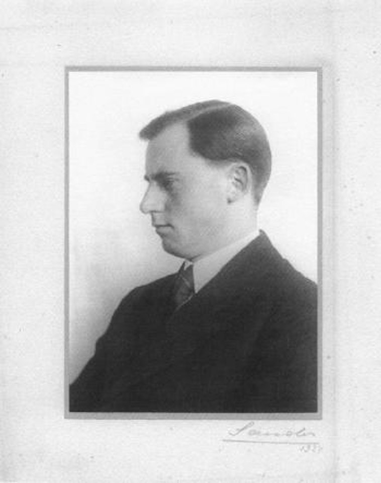 Artist - Heinrich Pilger by August Sander