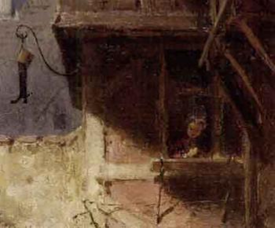 Well-wisher by Carl Spitzweg