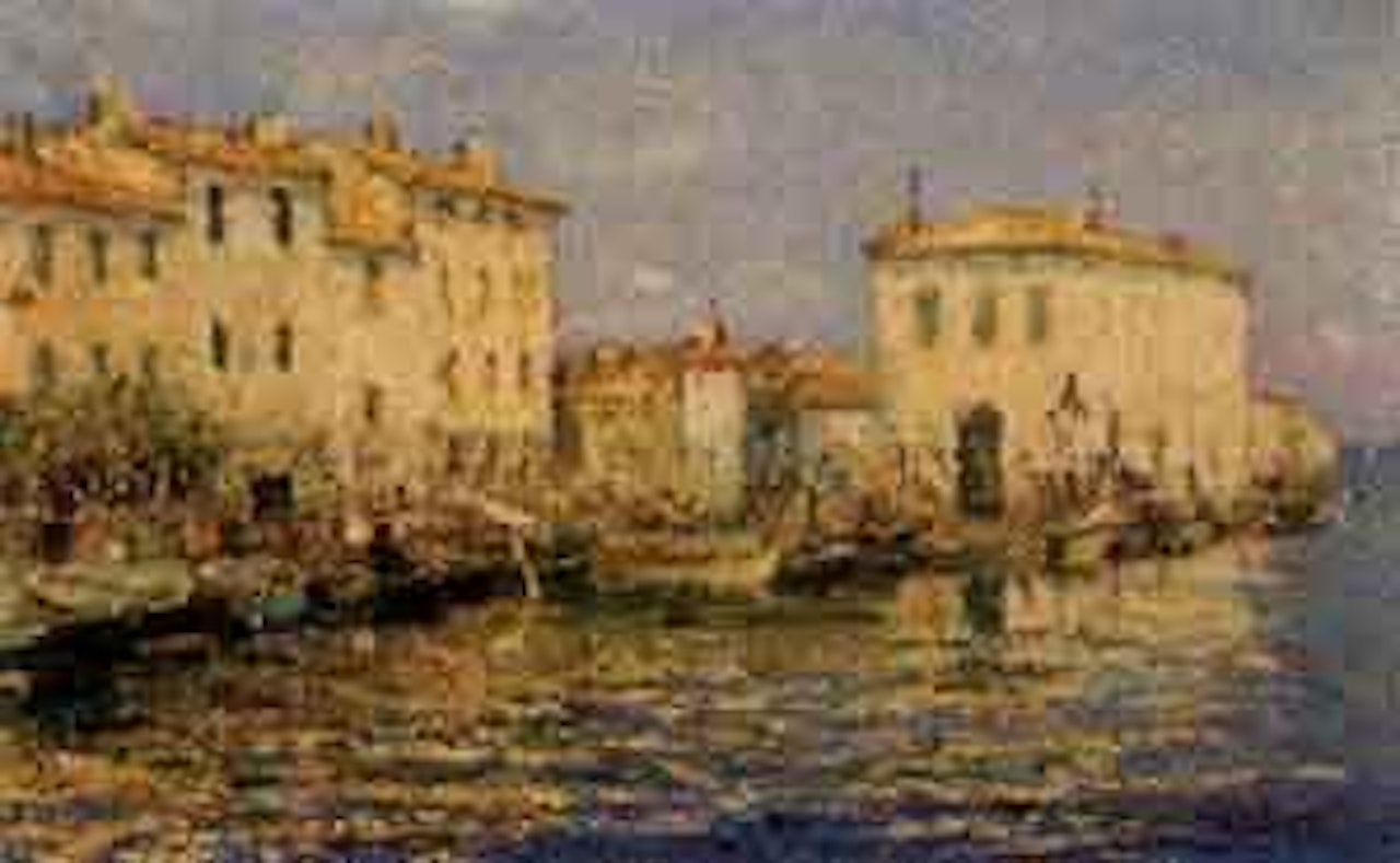 Southern harbour by Jean Baptiste Olive
