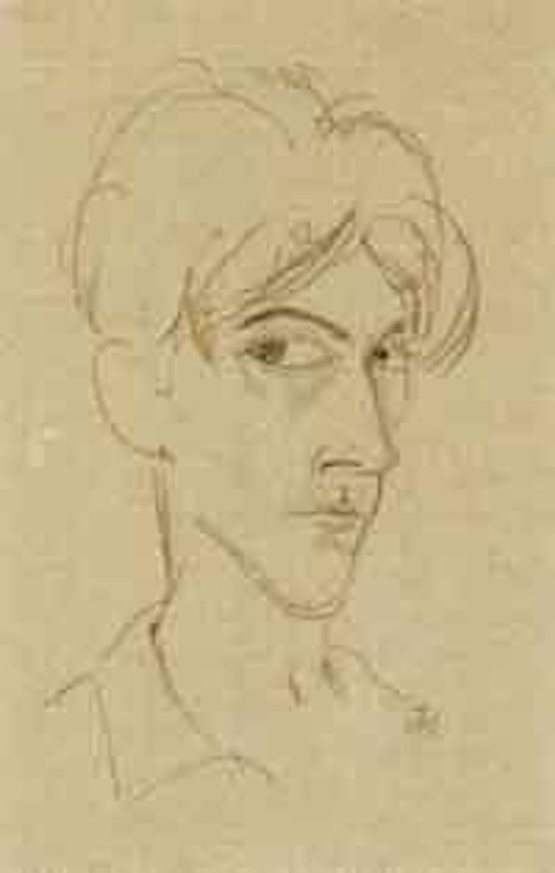 Self portrait by Jean Cocteau