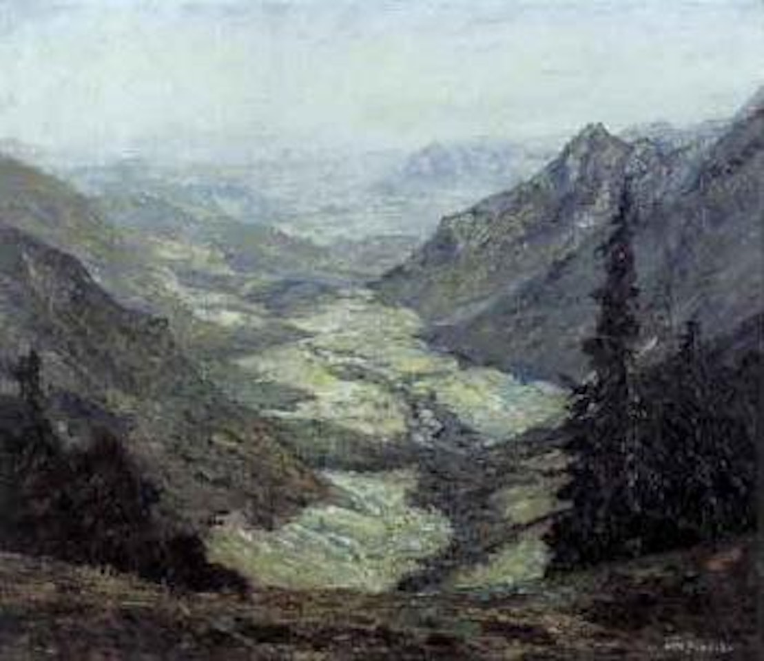 Birgsautal, Allgau by Otto Pippel