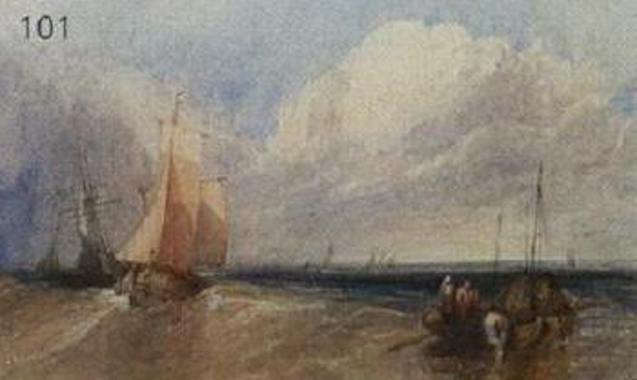 Pulling in the nets by Edward Duncan