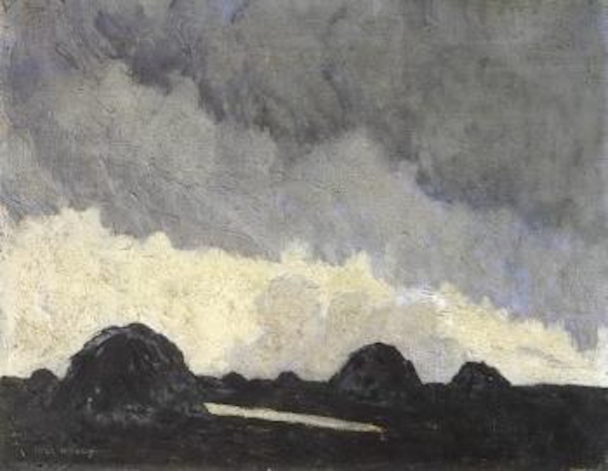 West of Ireland bog by Paul Henry