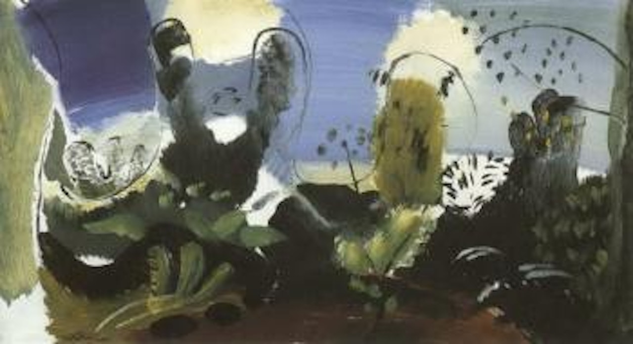 Study on a hot day by Ivon Hitchens