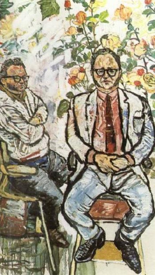 Portrait of Sir Harry Seacombe by John Bratby
