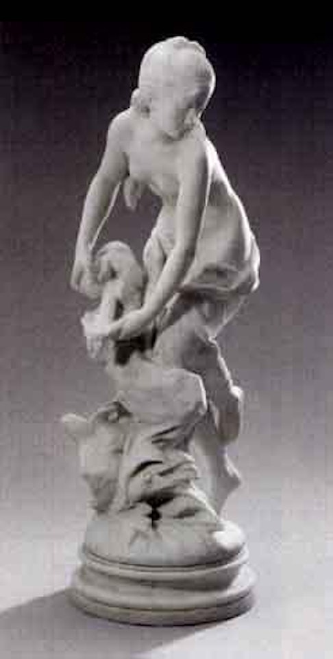 By the well by Mathurin Moreau